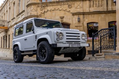 Fotoğraf Eski Şehir 'de (Icherisheher) çekilmiştir. Bakü, Azerbaycan.