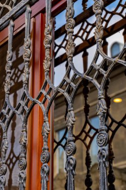 Fotoğraf Eski Şehir 'de (Icherisheher) çekilmiştir. Bakü, Azerbaycan.