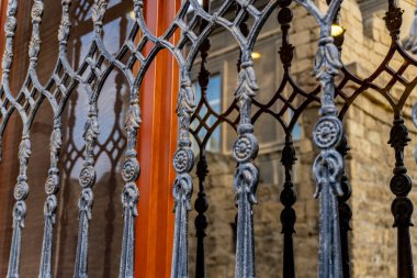 Fotoğraf Eski Şehir 'de (Icherisheher) çekilmiştir. Bakü, Azerbaycan.