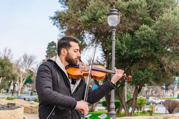 Fotoğraf Eski Şehir 'de (Icherisheher) çekilmiştir. Bakü, Azerbaycan.