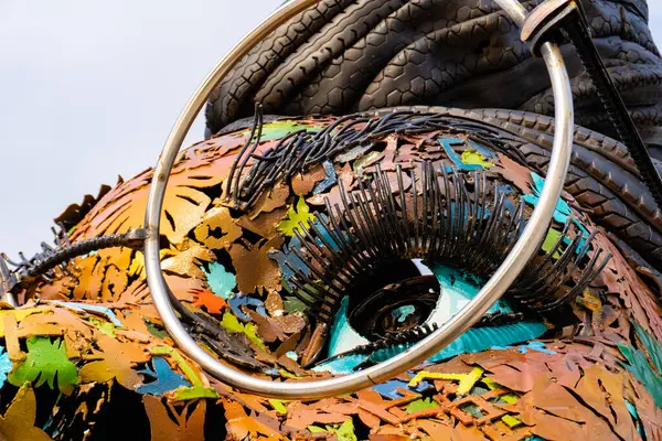 Heydar Aliyev Merkezi 'ne yaptığımız tatil ziyaretinden anılar geziyor. Bakü, Azerbaycan.