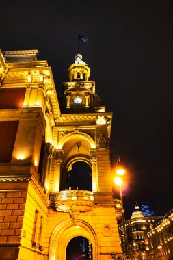 Şehir manzarası. Tatil ve seyahat konsepti. Bakü, Azerbaycan.