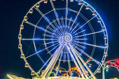 Seyahat ve tatil konsepti. Bakü, Azerbaycan.