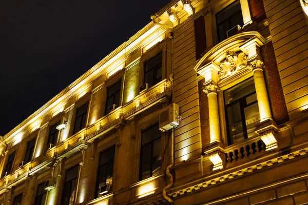 Şehir manzarası. Tatil ve seyahat konsepti. Bakü, Azerbaycan.