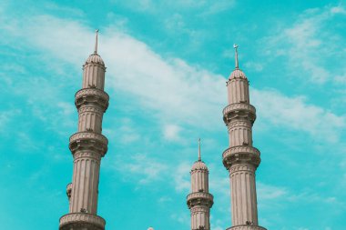 Azerbaycan, Bakü 'deki Heydar Camii. İslam, Ramazan ve din kavramı.