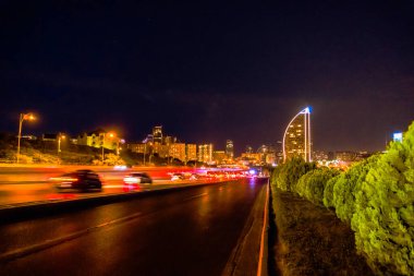 İnanılmaz ve güzel Bakü. Seyahat ve tatil konsepti.