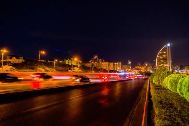 İnanılmaz ve güzel Bakü. Seyahat ve tatil konsepti.