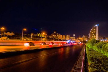 İnanılmaz ve güzel Bakü. Seyahat ve tatil konsepti.