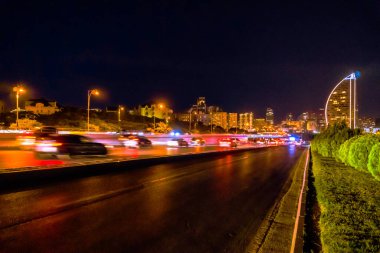 İnanılmaz ve güzel Bakü. Seyahat ve tatil konsepti.