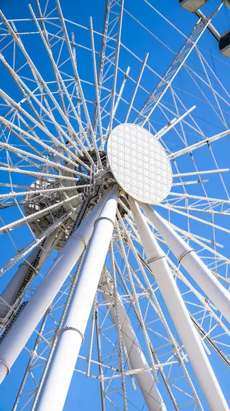 Dönme dolap. Bakü, Azerbaycan.