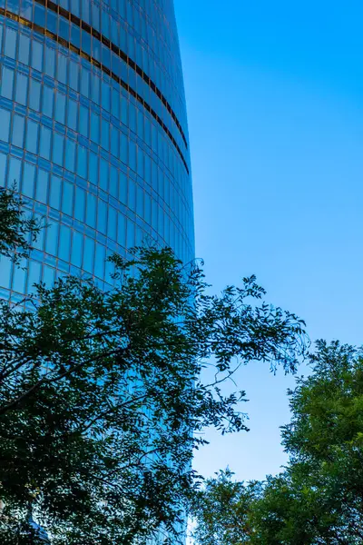 Alev Kulelerinin Manzarası. Bakü, Azerbaycan