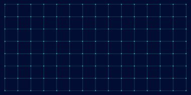 HUD Izgara Vektör Resimlendirmesi