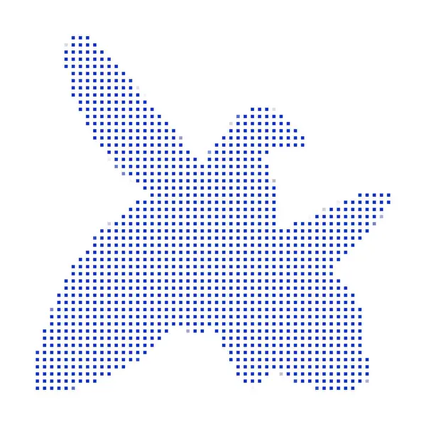 Geometrik Bileşim Arkaplan Vektörü İllüstrasyonu