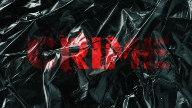 Suç konsepti. siyah ve beyaz suç