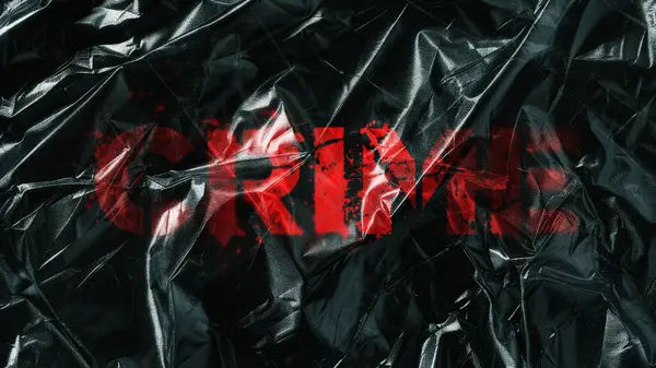 Suç konsepti. siyah ve beyaz suç