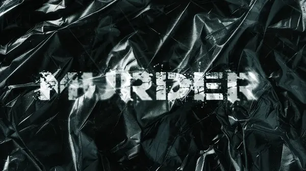 Suç kavramı: buruşmuş kağıtta siyah kelime