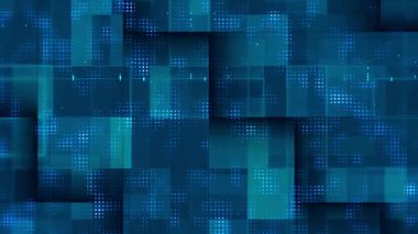 Yüksek teknolojili Dijital Bloklar Arkaplan hareketi grafikleriName