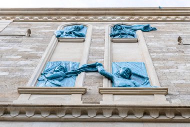 Aşk konsepti fotoğrafı. Eski Şehir, Bakü, Azerbaycan.