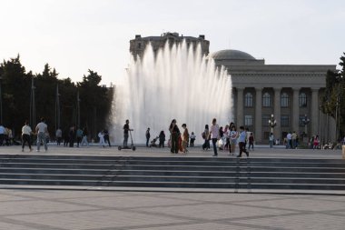 Bakü 'de seyahat ve tatil ortamı