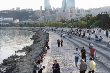 Bakü 'de seyahat ve tatil ortamı