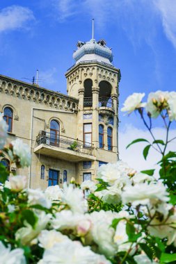 Eski şehrin güzel manzarası