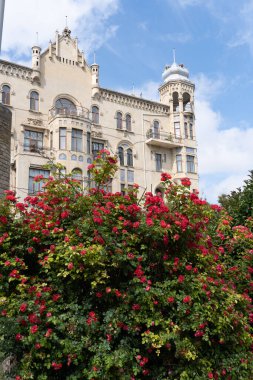 Eski şehrin güzel manzarası