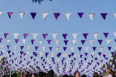 Bakü Bulvarı 'nda Olifest Güzellik Festivali. Bakü, Azerbaycan. 8 Haziran 2025.