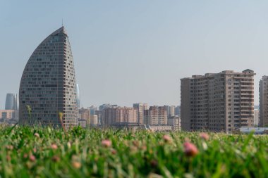 Bakü, Azerbaycan 'da şehir manzarası fotoğrafı