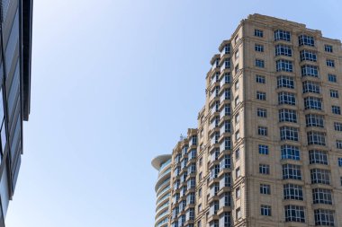 Fotoğraf Bakü, Azerbaycan 'da çekildi. Seyahat ve tatil konsepti.