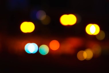 soyut bulanık ışık arkaplanı, renkli bokeh