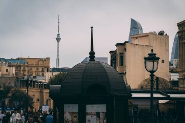  Icherisheher 'daki Uluslararası Halı Festivali (Eski Şehir). Bakü, Azerbaycan. 3 Mayıs 2025.