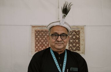  Icherisheher 'daki Uluslararası Halı Festivali (Eski Şehir). Bakü, Azerbaycan. 3 Mayıs 2025.