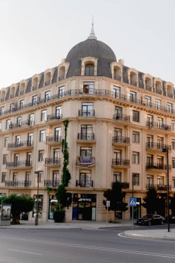 Bakü Beyaz Şehir. Bakü, Azerbaycan..