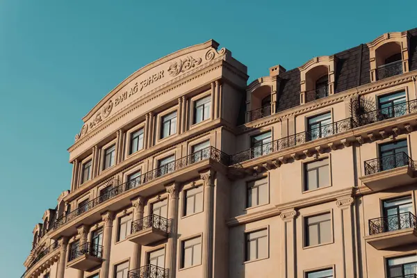 Bakü Beyaz Şehir. Bakü, Azerbaycan..