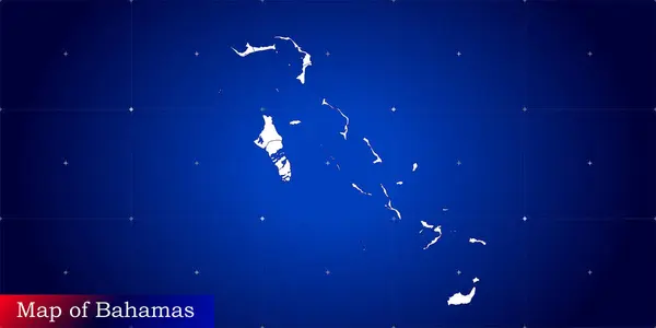 Bahamalar 'ın resimli dijital haritası