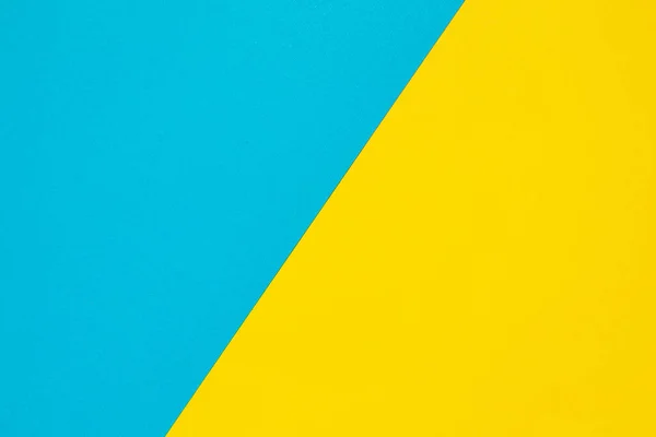 Blue yellow pastel paper color for background - ukrainian flag colour