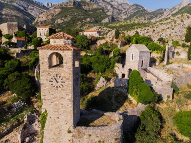 Stari Bar - Adriyatik kıyısındaki yıkık ortaçağ kenti, Karadağ 'daki Unesco Dünya Mirasları Alanı