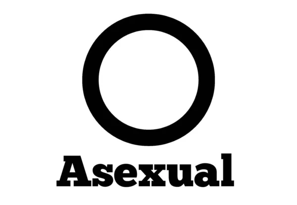 Сексуальна Орієнтація Значок Символ Силует Стиль Знак Логотип Веб Сайт — стокове фото