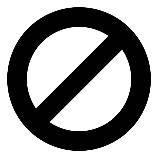 Warning Stop Ban Danger Forbidden Prohibited Hazard Restrict Icon Symbol — Stock Photo, Image