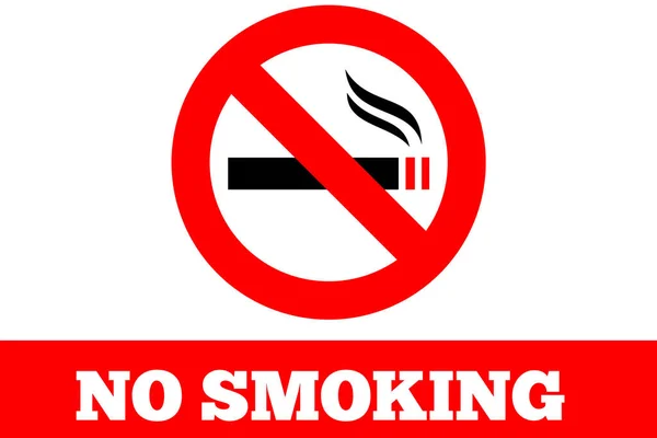 Sigara Çilmez Simgesi Şareti Sigara Çilmez Bildirimi Tehlike Yasak Uyarı — Stok fotoğraf
