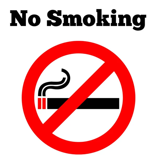 Smoking Icon Symbol Sign Smoking Cigarette Notice Massage Danger Forbidden — Stock Photo, Image