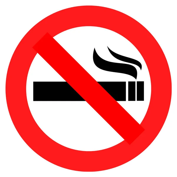 Smoking Icon Symbol Znak Nie Palić Papierosów Uwaga Masaż Niebezpieczeństwo — Zdjęcie stockowe
