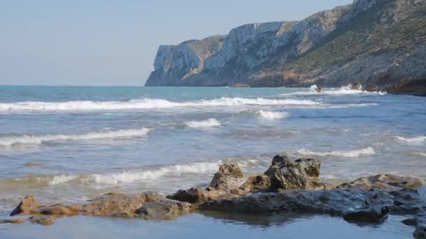 Landschappelijk Uitzicht Kaap Saint Anthony Alicante Costa Blanca Spanje — Stockvideo