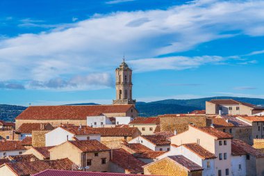 Mosqueruela Manzarası, Gudar-Javalambre Bölgesi, Teruel İspanya