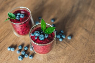 Taze sulu blueberry smoothies cam. Basit arka plan. Sağlıklı gıda. Detoks. Yaşam tarzı