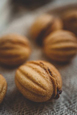 Yoğunlaştırılmış sütlü çerezler..