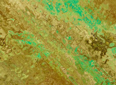 Soyut arkaplan çizimi, modern hipster fraktal alev grafiği. Renkli sürreal poster, afiş