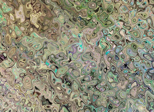 Soyut arkaplan çizimi, modern hipster fraktal alev grafiği. Renkli sürreal poster, afiş