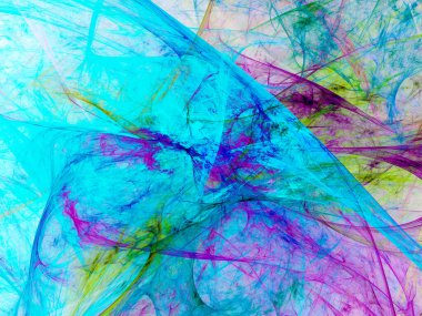 Soyut arkaplan çizimi, modern hipster fütüristik fraktal alev grafiği, renkli sürreal poster, afiş