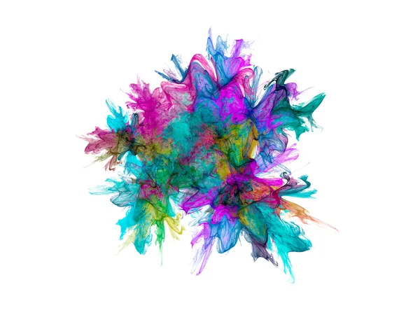 Soyut arkaplan çizimi, modern hipster fütüristik fraktal alev grafiği, renkli sürreal poster, afiş